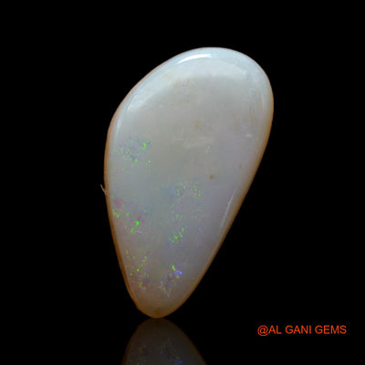 4.20 Cts Unheated Australian Fire Opal Loose Gemstone Fancy Cabochon Natural 16x8x4 mm AB-395