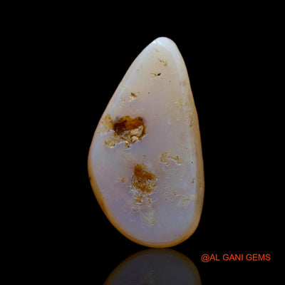 4.20 Cts Unheated Australian Fire Opal Loose Gemstone Fancy Cabochon Natural 16x8x4 mm AB-395