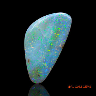 32.00 Cts Natural Australian Fire Opal Fancy Cabochon Loose Gemstone For Jewelry 36x19x7 mm AB-401