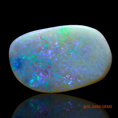 15.00 Cts Natural Australian Fire Opal Loose Gemstone Fancy Cabochon 25x16x5 mm AB-409