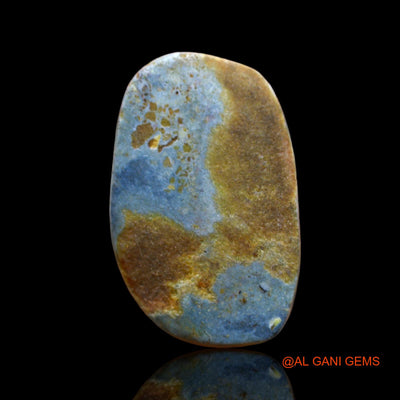 15.00 Cts Natural Australian Fire Opal Loose Gemstone Fancy Cabochon 25x16x5 mm AB-409