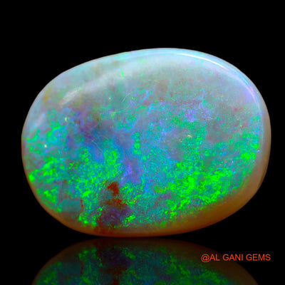15.00 Cts Natural Australian Fire Opal Loose Gemstone Oval Cabochon 20x15x4 mm AB-413