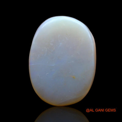 15.00 Cts Natural Australian Fire Opal Loose Gemstone Oval Cabochon 20x15x4 mm AB-413