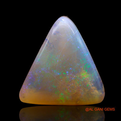 Natural Fire Opal Gemstone 9.00 Cts Loose Trillion Cabochon From Australia 20x19x4 mm AB-414