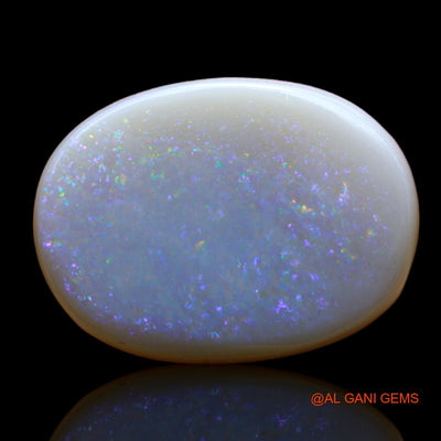 17.00 Cts Natural Australian Fire Opal Loose Gemstone Oval Cabochon 16x15x6 mm AB-418
