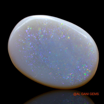 17.00 Cts Natural Australian Fire Opal Loose Gemstone Oval Cabochon 16x15x6 mm AB-418