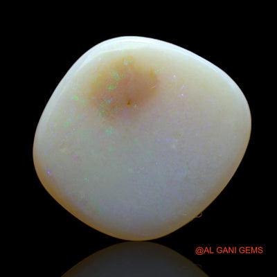 20.00 Cts Natural Australian Fire Opal Fancy Cabochon Loose Gemstone For Jewelry 20x19x6 mm AB-419