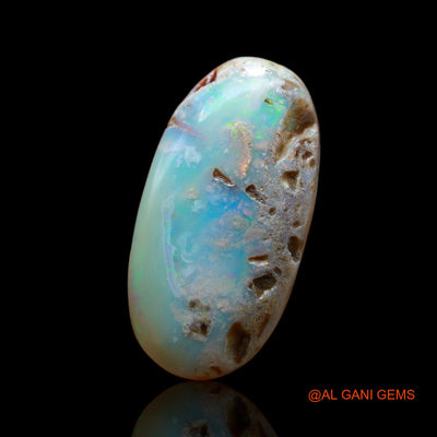 15.00 Cts Natural Australian Fire Opal Loose Gemstone Oval Cabochon 29x14x5 mm AB-420