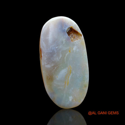 15.00 Cts Natural Australian Fire Opal Loose Gemstone Oval Cabochon 29x14x5 mm AB-420