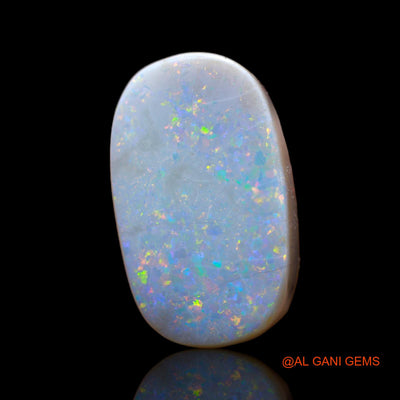18.00 Cts Natural Australian Fire Opal Loose Gemstone Oval Cabochon 22x13x7 mm AB-423