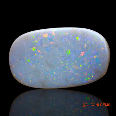 18.00 Cts Natural Australian Fire Opal Loose Gemstone Oval Cabochon 22x13x7 mm AB-423