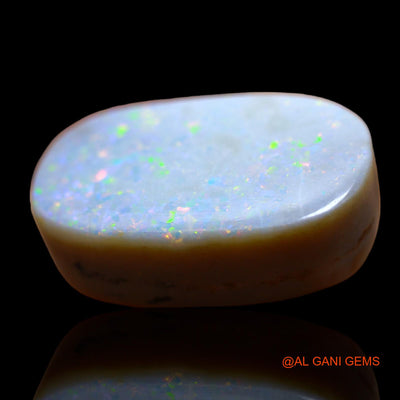 18.00 Cts Natural Australian Fire Opal Loose Gemstone Oval Cabochon 22x13x7 mm AB-423