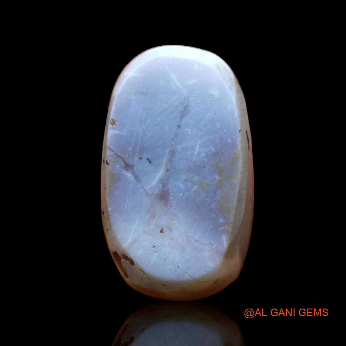 18.00 Cts Natural Australian Fire Opal Loose Gemstone Oval Cabochon 22x13x7 mm AB-423