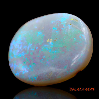 9.00 Cts Unheated Australian Fire Opal Loose Gemstone Oval Cabochon Natural 19x16x4 mm AB-426