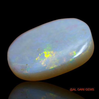 9.00 Cts Unheated Australian Fire Opal Loose Gemstone Oval Cabochon Natural 19x16x4 mm AB-426
