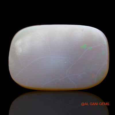 11.00 Cts Unheated Australian Fire Opal Loose Gemstone Oval Cabochon Natural 23x15x4 mm AB-429