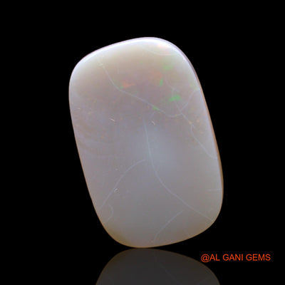 11.00 Cts Unheated Australian Fire Opal Loose Gemstone Oval Cabochon Natural 23x15x4 mm AB-429