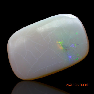 11.00 Cts Unheated Australian Fire Opal Loose Gemstone Oval Cabochon Natural 23x15x4 mm AB-429