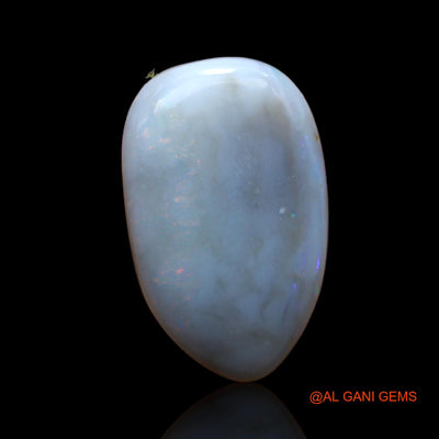 10.95 Cts Natural Australian Fire Opal Loose Gemstone Fancy Cabochon 22x13x5 mm AB-42