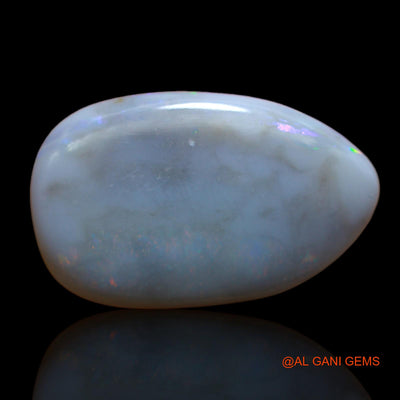 10.95 Cts Natural Australian Fire Opal Loose Gemstone Fancy Cabochon 22x13x5 mm AB-42