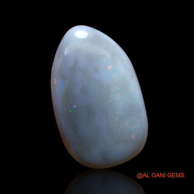 10.95 Cts Natural Australian Fire Opal Loose Gemstone Fancy Cabochon 22x13x5 mm AB-42