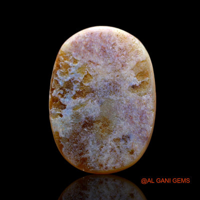 8.00 Cts Natural Australian Fire Opal Loose Gemstone Oval Cabochon 19x14x4 mm AB-432