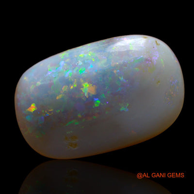 8.00 Cts Natural Australian Fire Opal Oval Cabochon Loose Gemstone For Jewelry 19x12x2 mm AB-438
