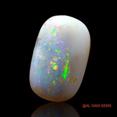 8.00 Cts Natural Australian Fire Opal Oval Cabochon Loose Gemstone For Jewelry 19x12x2 mm AB-438
