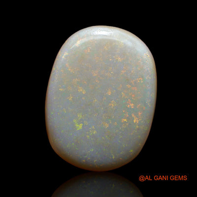 10.00 Cts Unheated Australian Fire Opal Loose Gemstone Oval Cabochon Natural 20x15x4 mm AB-43