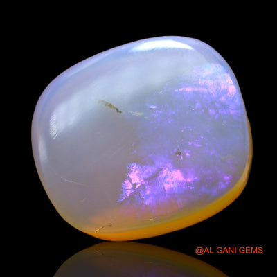 14.00 Cts Natural Australian Fire Opal Loose Gemstone Oval Cabochon 17x15x6 mm AB-440