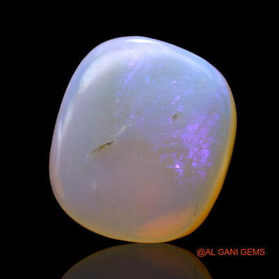 14.00 Cts Natural Australian Fire Opal Loose Gemstone Oval Cabochon 17x15x6 mm AB-440