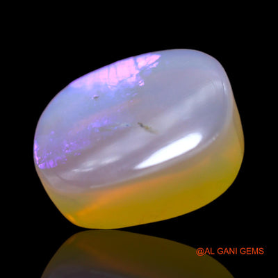 14.00 Cts Natural Australian Fire Opal Loose Gemstone Oval Cabochon 17x15x6 mm AB-440