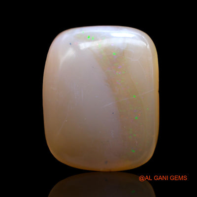 11.00 Cts Natural Australian Fire Opal Loose Gemstone Oval Cabochon 21x17x4 mm AB-441