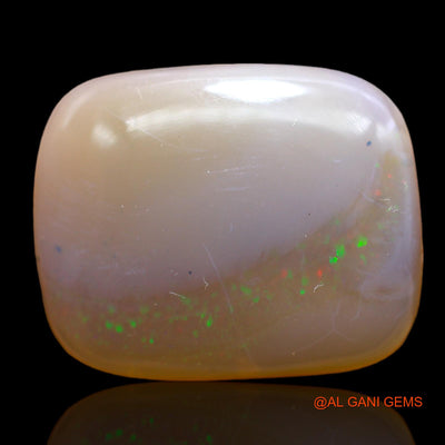 11.00 Cts Natural Australian Fire Opal Loose Gemstone Oval Cabochon 21x17x4 mm AB-441