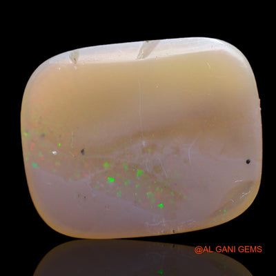 11.00 Cts Natural Australian Fire Opal Loose Gemstone Oval Cabochon 21x17x4 mm AB-441
