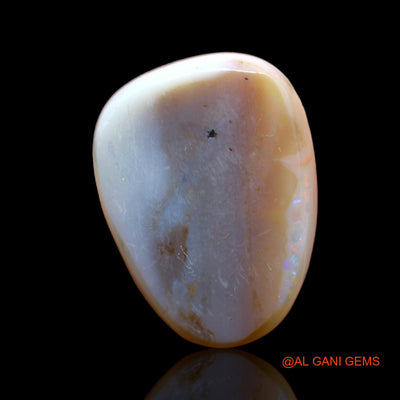 Natural Fire Opal Gemstone 10.00 Cts Loose Fancy Cabochon From Australia 19x14x5 mm AB-446