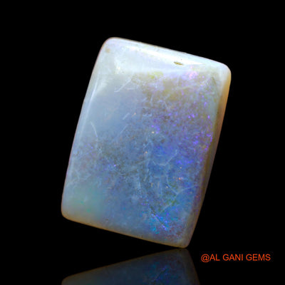 10.00 Cts Natural Australian Fire Opal Loose Gemstone Square Cabochon 18x13x5 mm AB-451