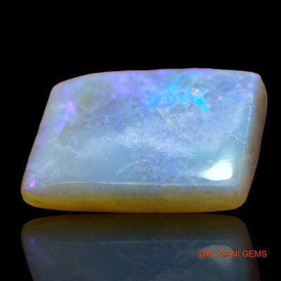 10.00 Cts Natural Australian Fire Opal Loose Gemstone Square Cabochon 18x13x5 mm AB-451