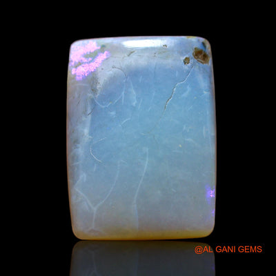 10.00 Cts Natural Australian Fire Opal Loose Gemstone Square Cabochon 18x13x5 mm AB-451