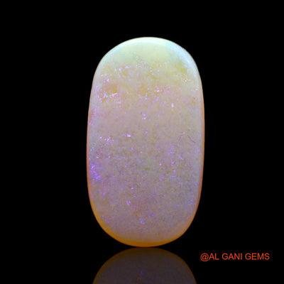 10.00 Cts Natural Australian Fire Opal Loose Gemstone Oval Cabochon 22x12x5 mm AB-453