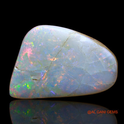 7.00 Cts Natural Australian Fire Opal Fancy Cabochon Loose Gemstone For Jewelry 17x13x4 mm AB-454
