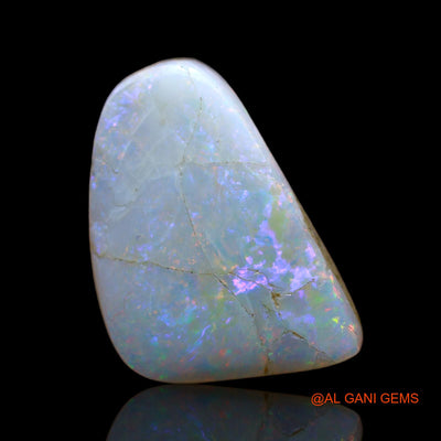 7.00 Cts Natural Australian Fire Opal Fancy Cabochon Loose Gemstone For Jewelry 17x13x4 mm AB-454