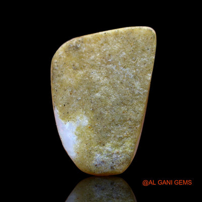 7.00 Cts Natural Australian Fire Opal Fancy Cabochon Loose Gemstone For Jewelry 17x13x4 mm AB-454