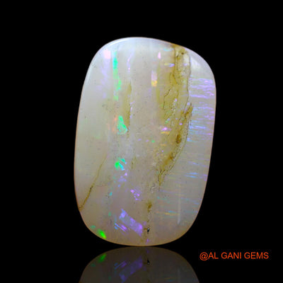 9.00 Cts Unheated Australian Fire Opal Loose Gemstone Oval Cabochon Natural 20x13x5 mm AB-457