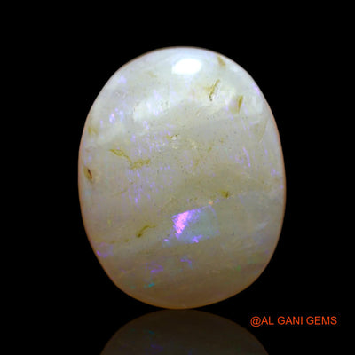 11.00 Cts Natural Australian Fire Opal Oval Cabochon Loose Gemstone For Jewelry 18x14x5 mm AB-459