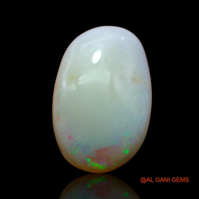 11.70 Cts Natural Australian Fire Opal Loose Gemstone Oval Cabochon 22x14x6 mm AB-45