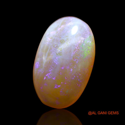 9.00 Cts Natural Australian Fire Opal Oval Cabochon Loose Gemstone For Jewelry 20x13x6 mm AB-460