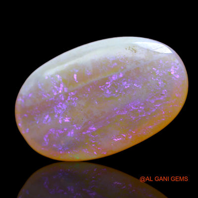 9.00 Cts Natural Australian Fire Opal Oval Cabochon Loose Gemstone For Jewelry 20x13x6 mm AB-460