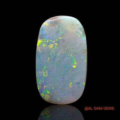 Natural Fire Opal Gemstone 6.00 Cts Loose Oval Cabochon From Australia 20x11x3 mm AB-463