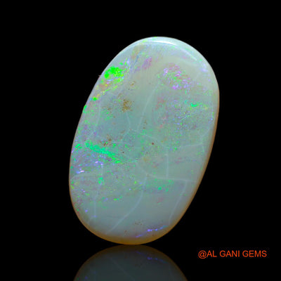 5.00 Cts Natural Australian Fire Opal Oval Cabochon Loose Gemstone For Jewelry 20x12x2 mm AB-467
